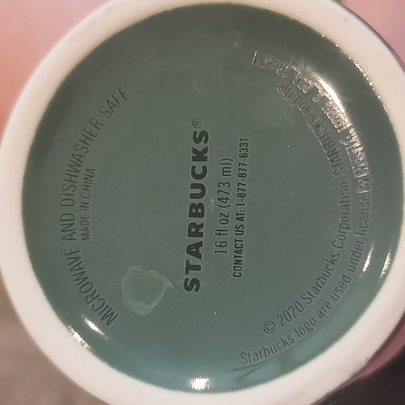 2020 Starbucks Christmas Ceramic 14 oz Mug - Picture 4 of 4